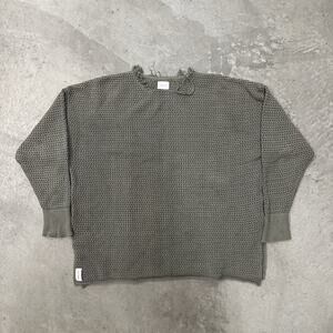 Women's Gray Crew Neck Sweater